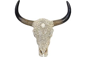 De Leon Collections Longhorn Skull Wall Decor