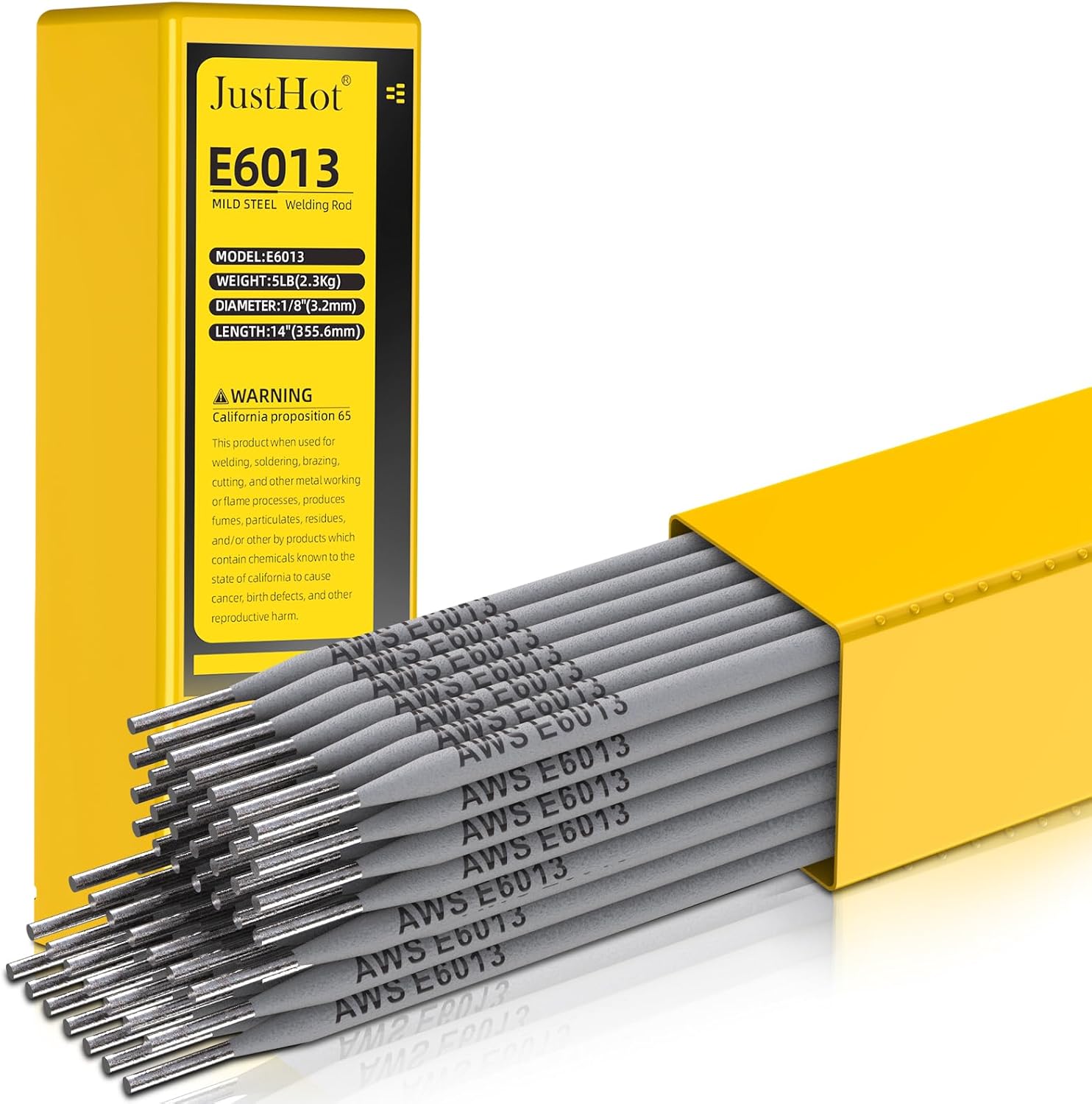 Welding Rods E6013 1/8" 5LB Carbon Steel Arc Stick Electrode Rods ARC Welding Equipment