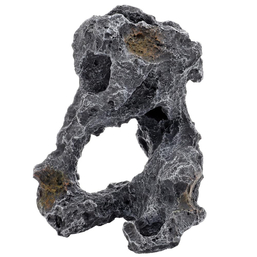 Hobby Cavity Stone Dark 4 21 x 18 x 28 cm Aquarium Decoration