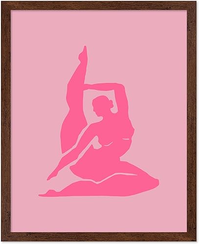 Miniatura 53 de Monem Art - Póster de yoga, impresión retro de yoga para el hogar, arte de meditación, arte espiritual, arte de silueta, arte de gato, arte bohemio