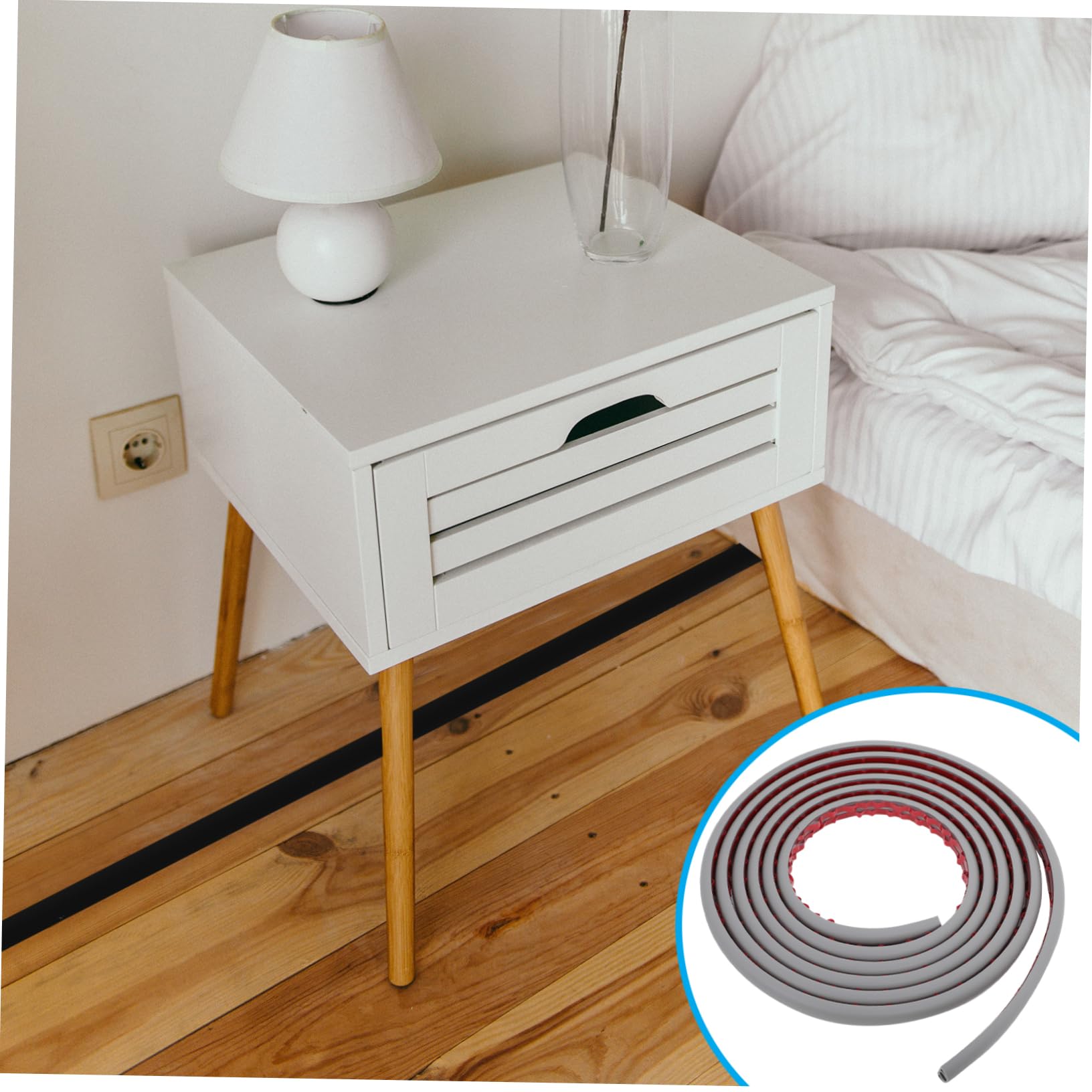 Organizador de Cables Adhesivo para Pared Canaleta de Durable Protección y Ocultación de Cables para Oficina y Hogar