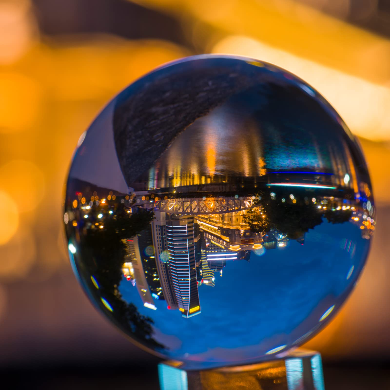 Sfera di vetro K9, 80 mm, sfera di cristallo trasparente, per fotografia, sfera di cristallo trasparente, con base rotonda in legno, per accessori fotografici, pallina da divinazione, regalo per