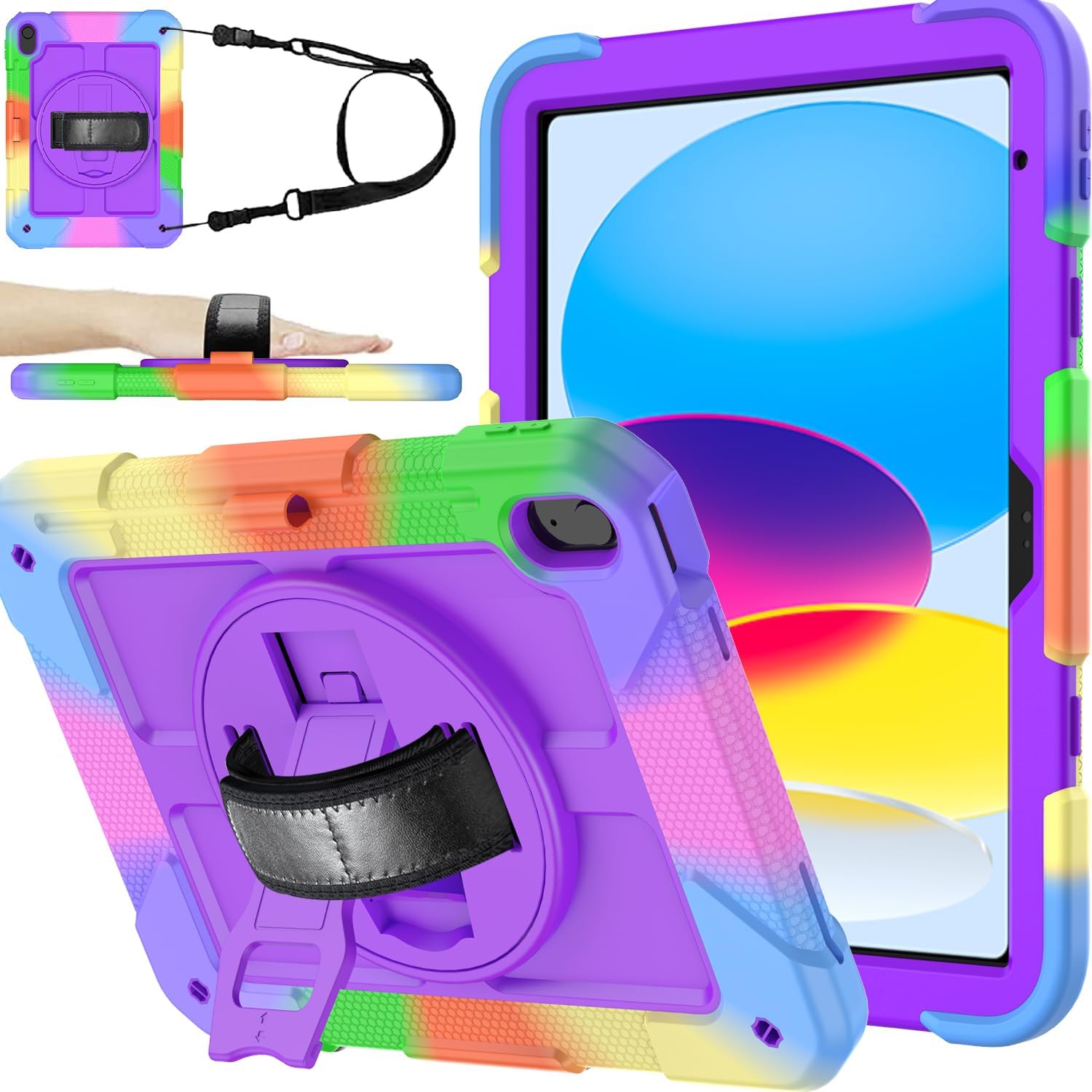 AXtion Pro MP For IPad 10.9" 7th Gen (Black - View #7