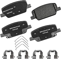 Vista 79 de Pastillas de freno traseras cerámicas Bendix Premium SBC1337 para Cadillac CTS 2014-2008, SRX 2016-2010, Chevrolet Camaro 2015-2010, Saab 9-4X 2011