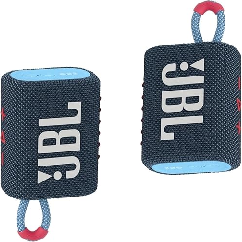 Miniatura 6 de JBL Go 3 Altavoz Bluetooth portátil impermeable IP67 a prueba de polvo para exteriores (azul rosa)