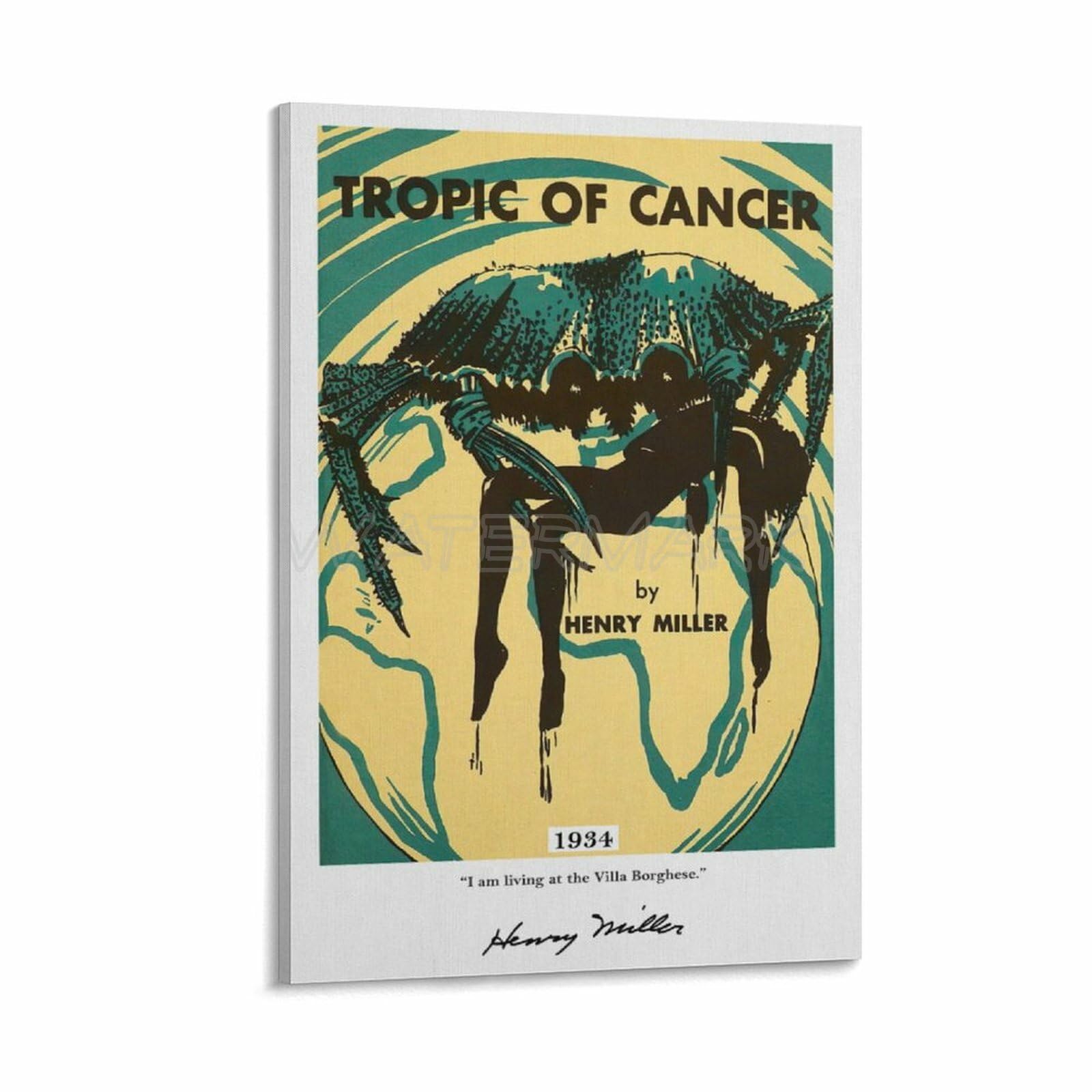 Amazon.com: Tropic of Cancer Book Cover Poster Henry Miller