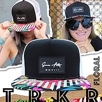 Vista 39 de Grace Folly - Gorra trucker unisex gorra de malla con cierre trasero negro (Black with Fade)