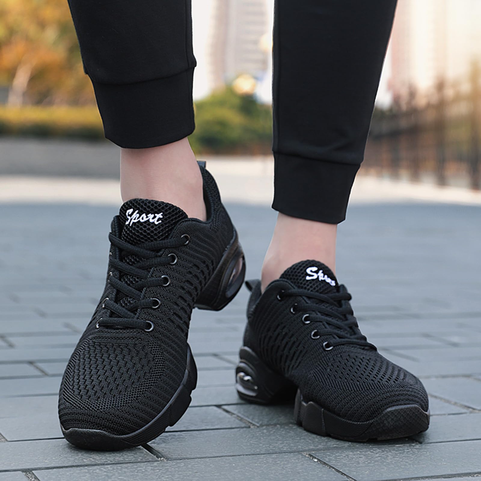 Zapatillas Deportivas Mujer Running, Zapatillas Casual Mujer Casual, Jazz Baile con Cordones Y AmortiguacióN Aire Zapatos Barefoot Shoes Shoes Deportivos