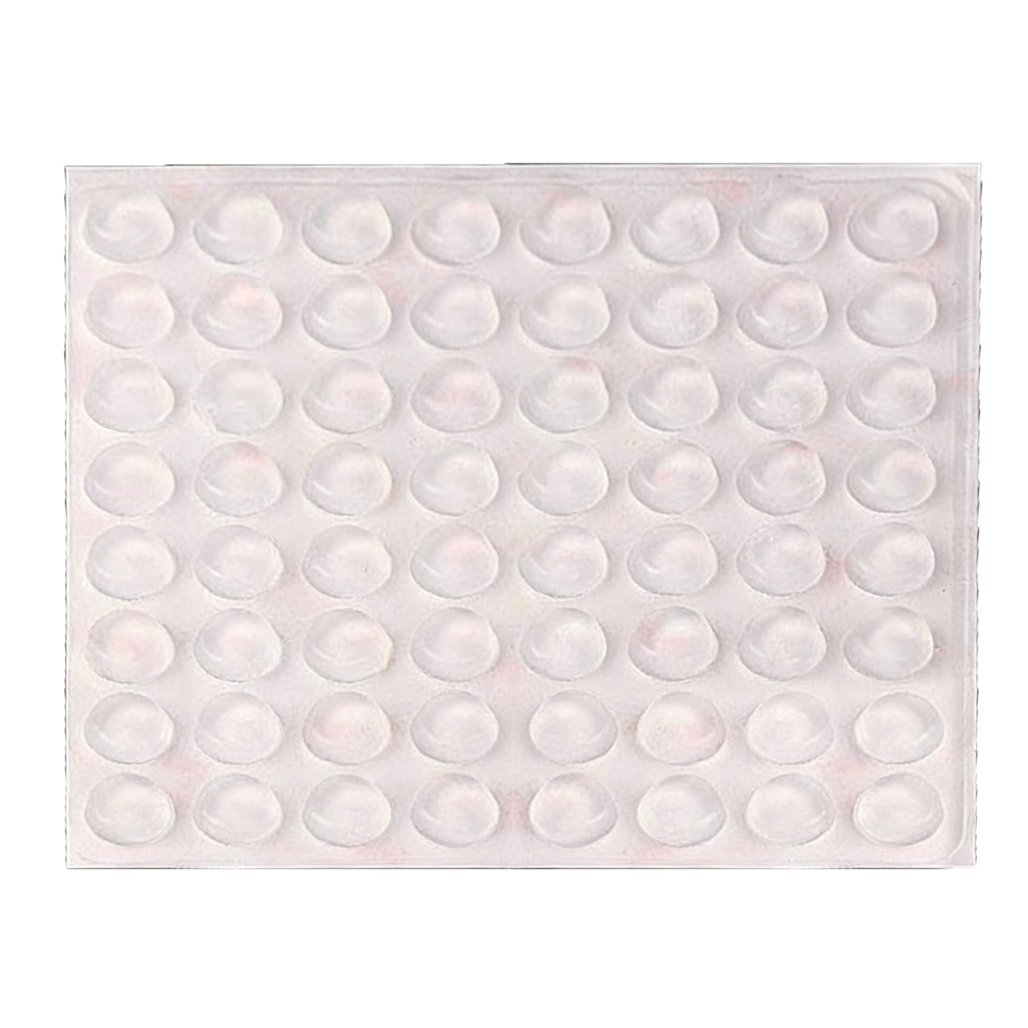 64Pcs 12x4mm Silicone Keyboard Nails Protectors for Long with 3D Stickers Transparents Design for Comfortable Typing and Gaming Silicone Keyboard Protectors