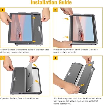 Amazon.co.jp: Fintie for Microsoft Surface Go 4 / 3 / 2 / 1
