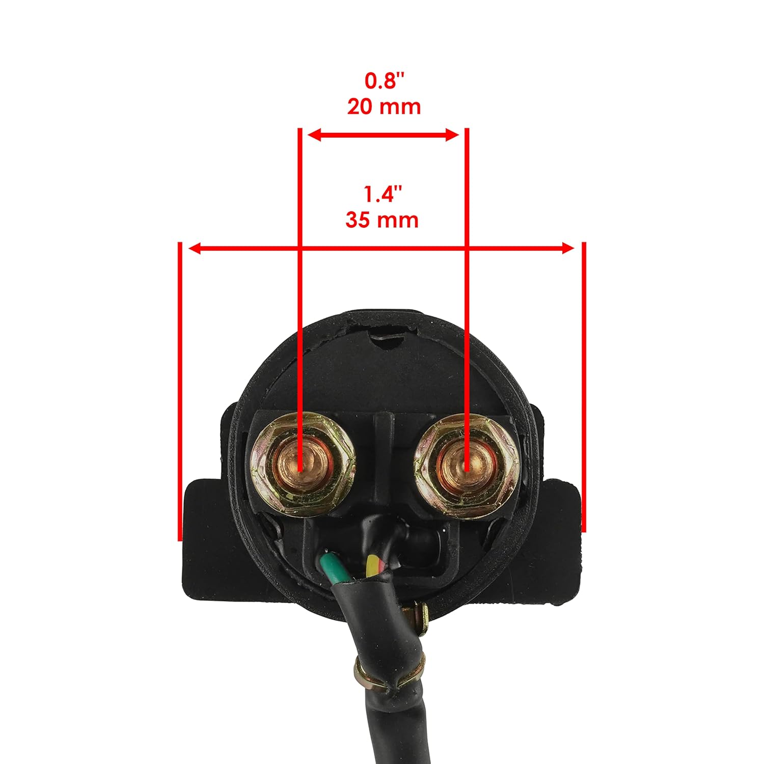 Caltric Starter and Relay Solenoid Compatible with Arctic Cat 250 DVX 2006 2007 2008