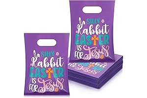 160 Pcs Easter Gift Bags with Handles