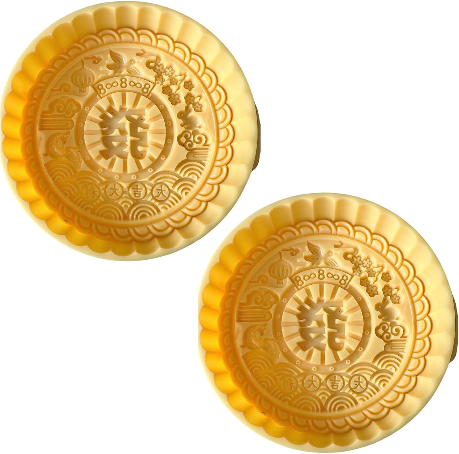 bakeware sets 2Pcs Traditional Pattern Cake Mold Cake Decorating Tool Cookie Dessert Mold Hand Press Pastries Mold Baking Accessories