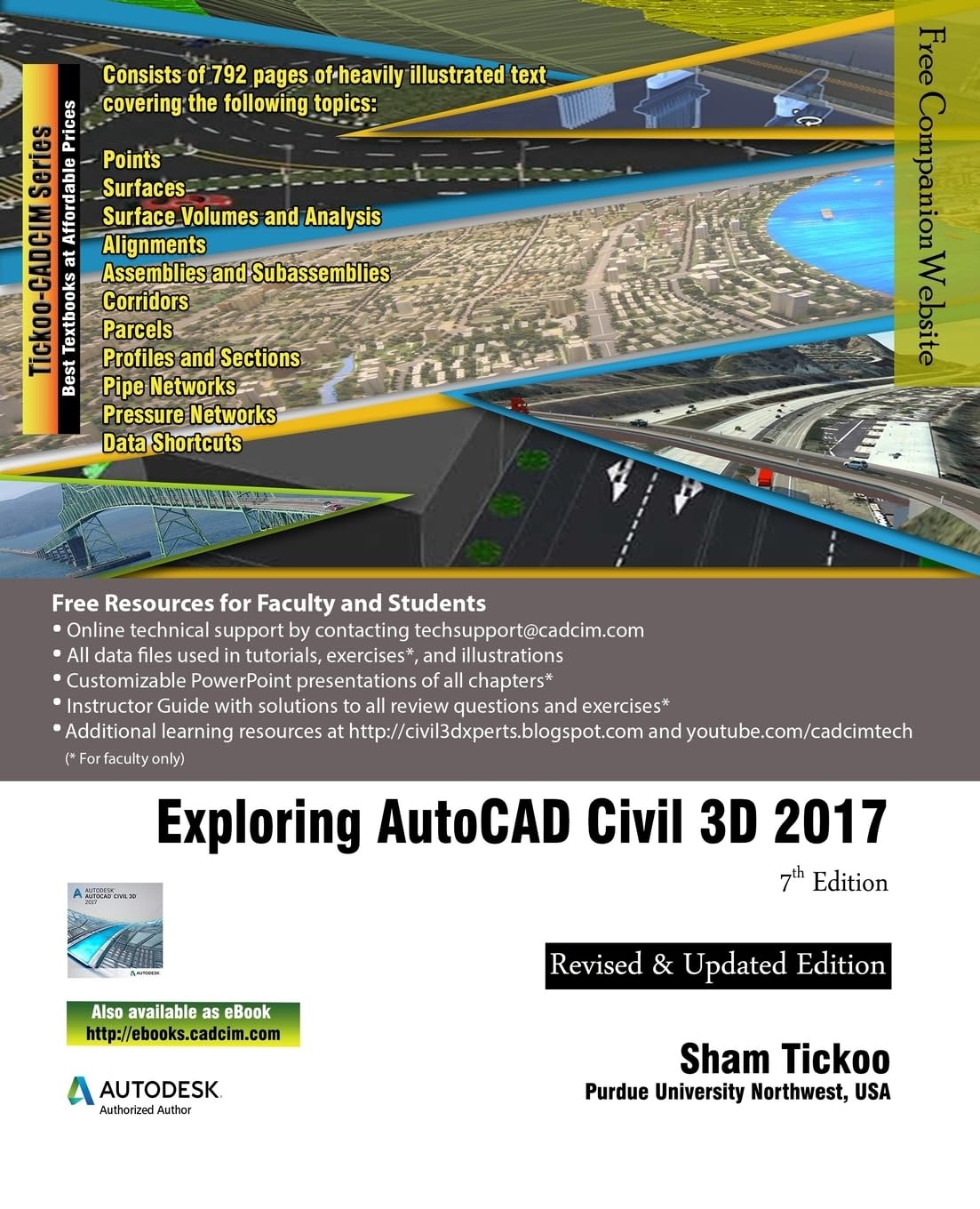 Exploring AutoCAD Civil 3D 2017 7th Edition