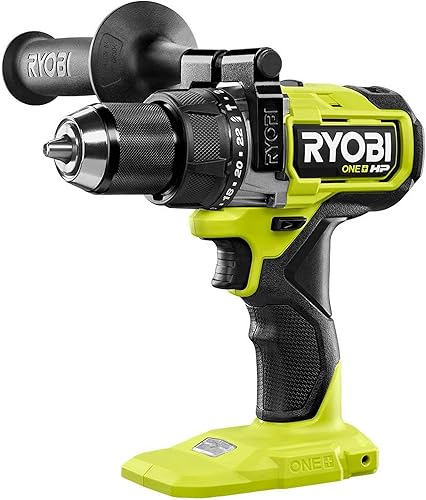 RYOBI ONE+ HP PBLHM101B - Taladro de martillo inalámbrico sin escobillas de 12 pulgada (solo herramienta) 18V