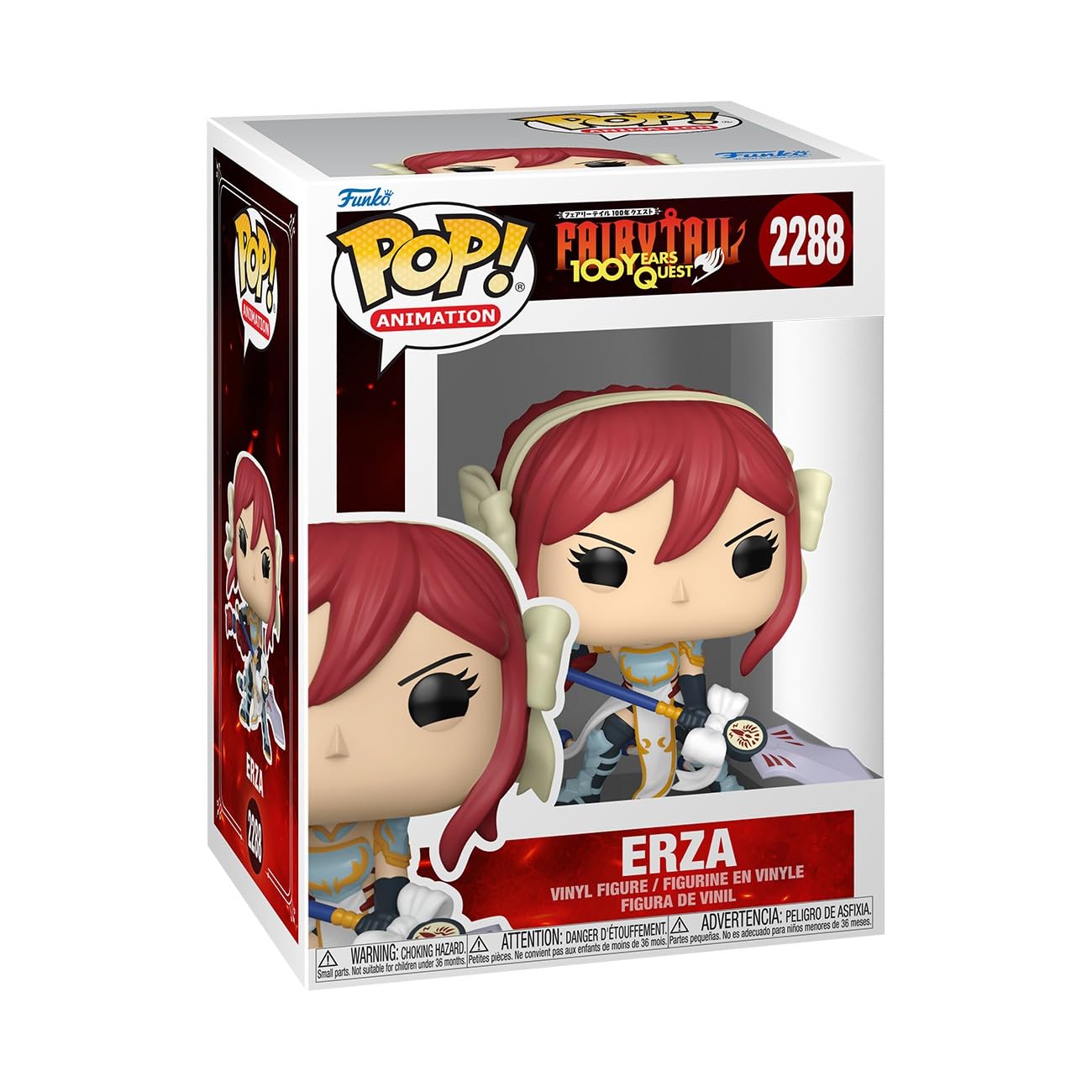 Funko POP! Animation: Fairy Tail 100 Years Quest - Erza - Collectable Vinyl Figure - Gift Idea - Official Merchandise - Toys For Kids & Adults - Model Figure for Collectors and Display