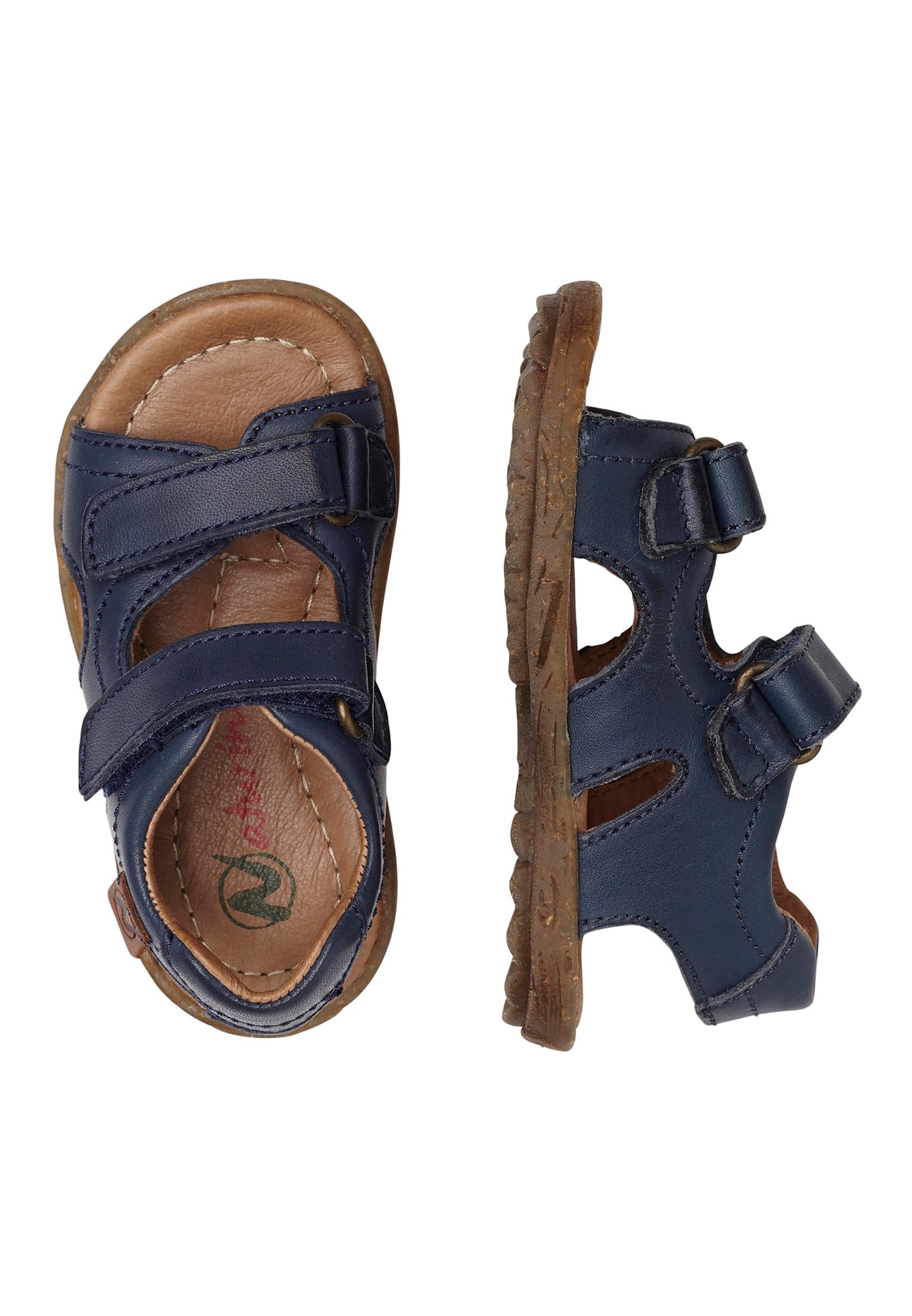 Naturino SKY-Sandali in nappa con stampa barchette