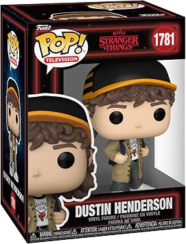 Funko Pop! TV Stranger Things - Dustin Henderson - Collectable Vinyl Figure - Gift Idea - Official Merchandise - Toys for Kids & Adults - TV Fans - Model Figure for Collectors and Display