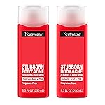 Neutrogena Stubborn Body Acne Cleanser & Exfoliator with Salicylic Acid & PHA for Acne-Prone Skin, Acne Treatment Gently Exfoliates & Helps Prevent Breakouts, 8.5 fl. oz, Pack of 2
