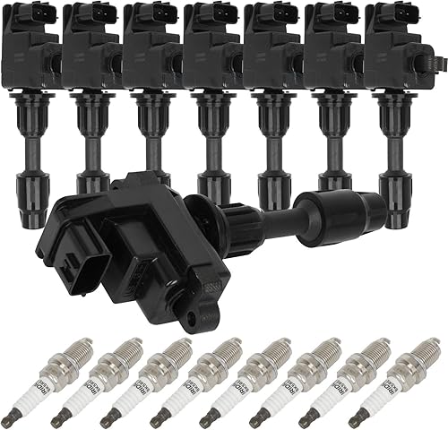 Vista 1097 de ECCPP Bobinas de encendido portátiles de repuesto para automóvil compatibles con Infiniti I30/para Nissan Maxima 3.0L V6 2000-2001 Reemplazo