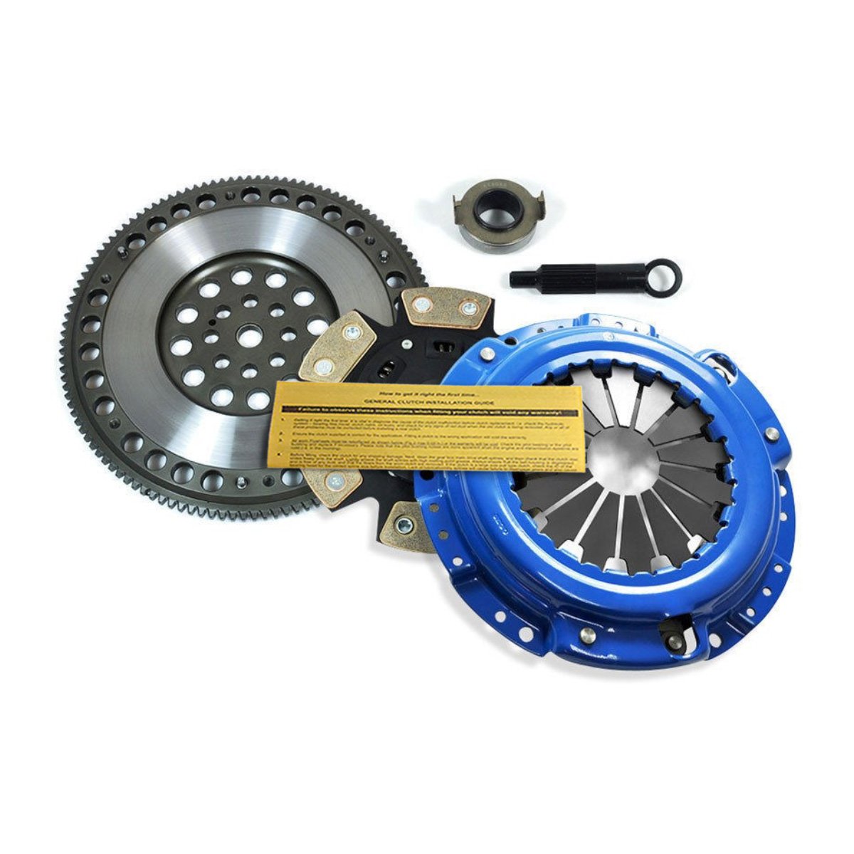 EF STAGE 3 CLUTCH KIT+11 LBS CHROMOLY FLYWHEEL FOR ACCORD CL PRELUDE F22 F23 H22 H23