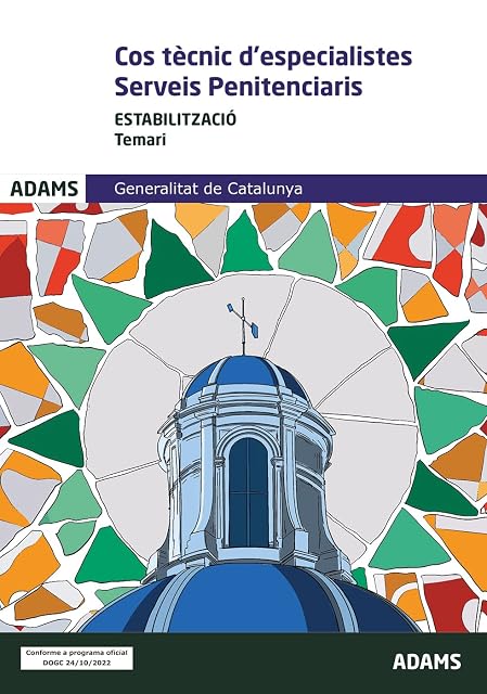 Portada de Temari específic Tècnics especialistes Grup Serveis Penitenciaris Generalitat de Catalunya : 1