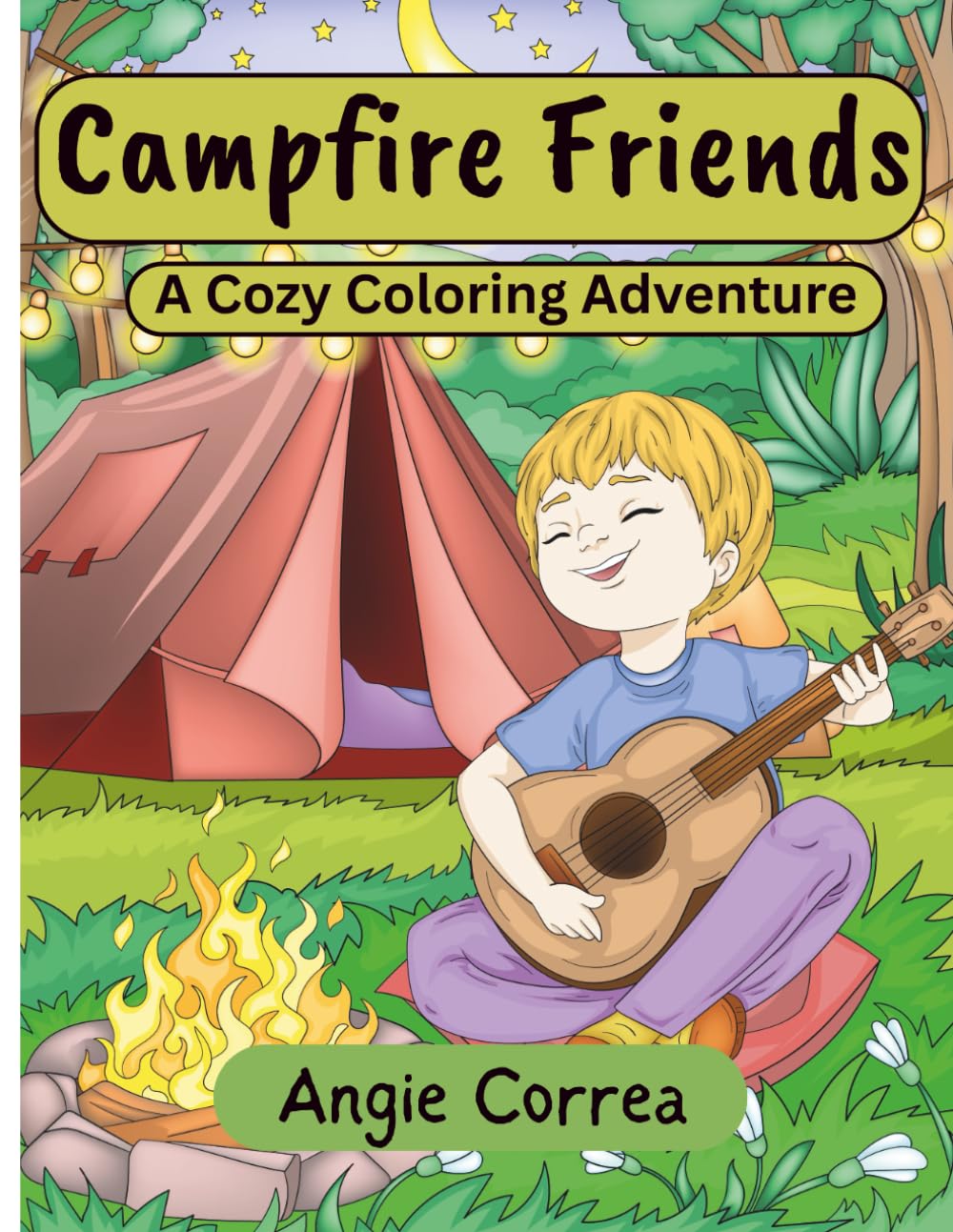 Campfire Friends: A Cozy Coloring Adventure