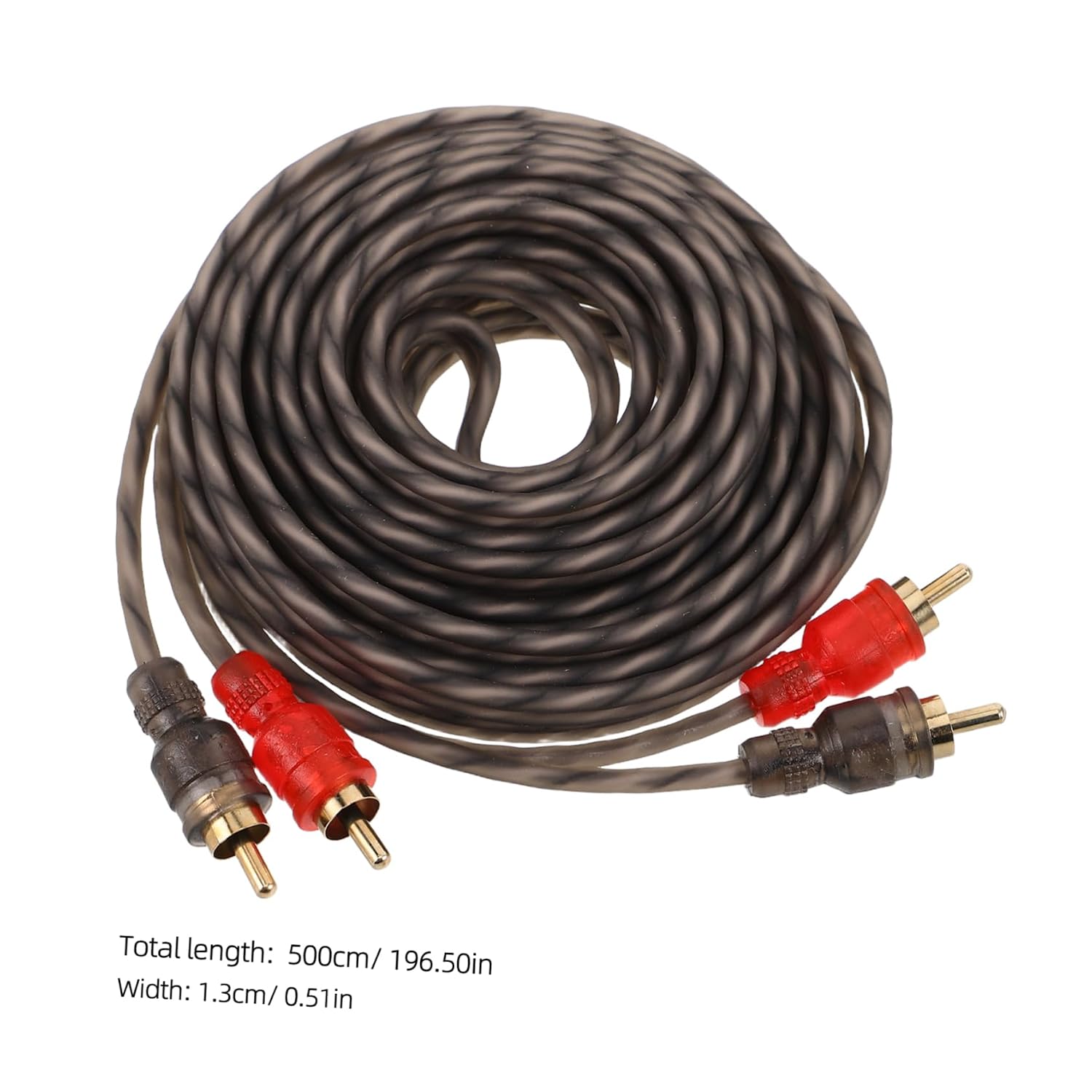 Male to Male Pure Copper Speaker Wire for Sound Transmission Automotive Audio System Compatible