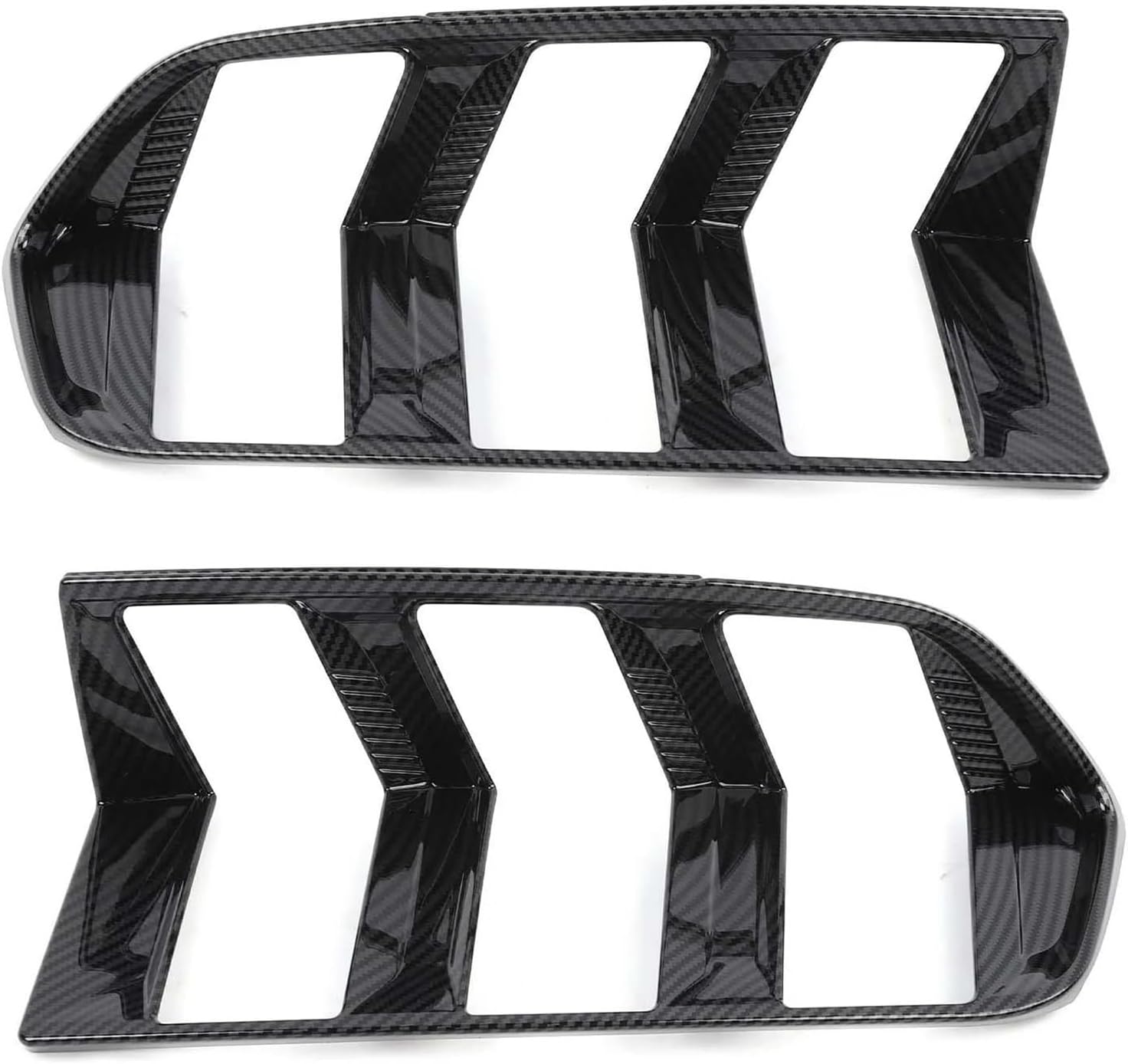 Car Rear Light Cover Trims Smoky Black Car Taillight Cover Rear Tail Light Lamp Decoration Cover Fits for Mustang 2024 2025 Up Exterior Accessories Rear Tail Light Guard