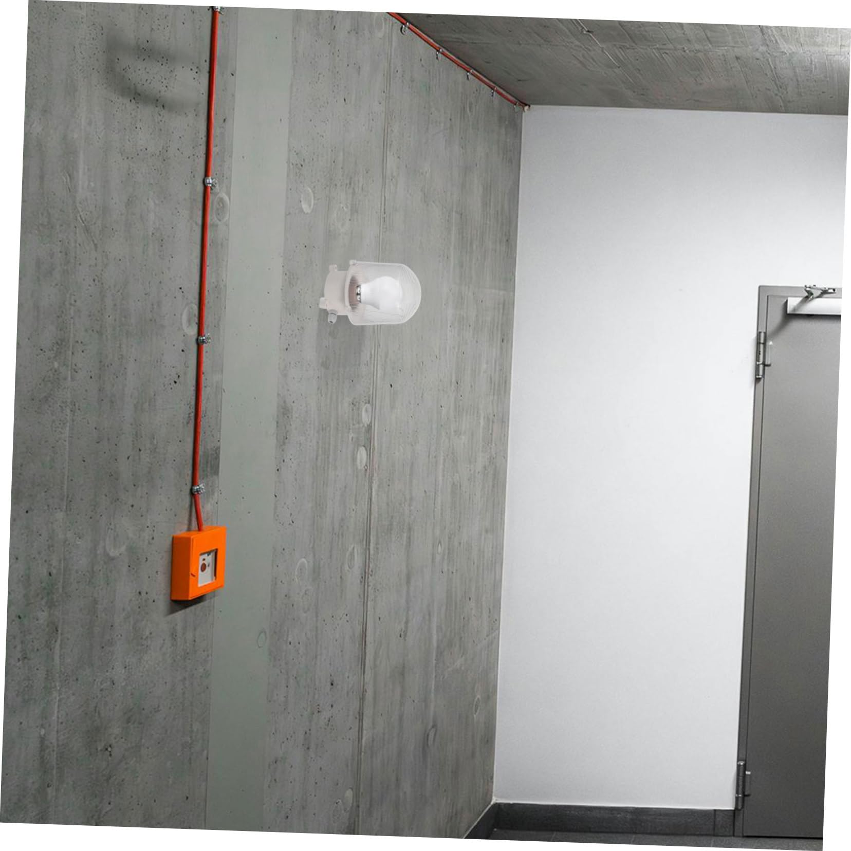 Alipis Paralume per Congelatore E27 in Plastica e Metallo