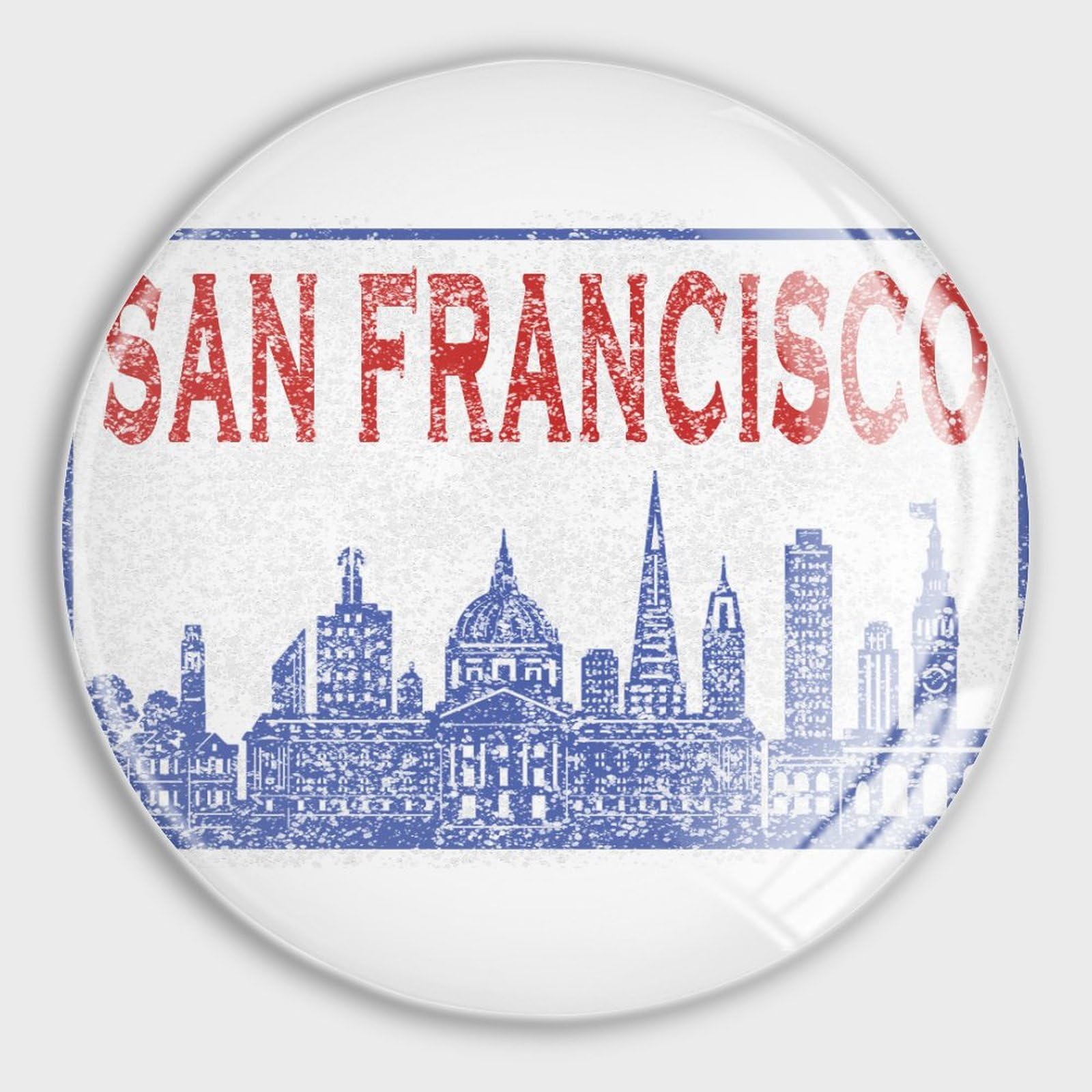 Aimants en verre San Francisco puissants pour stopper les chutes de feuilles