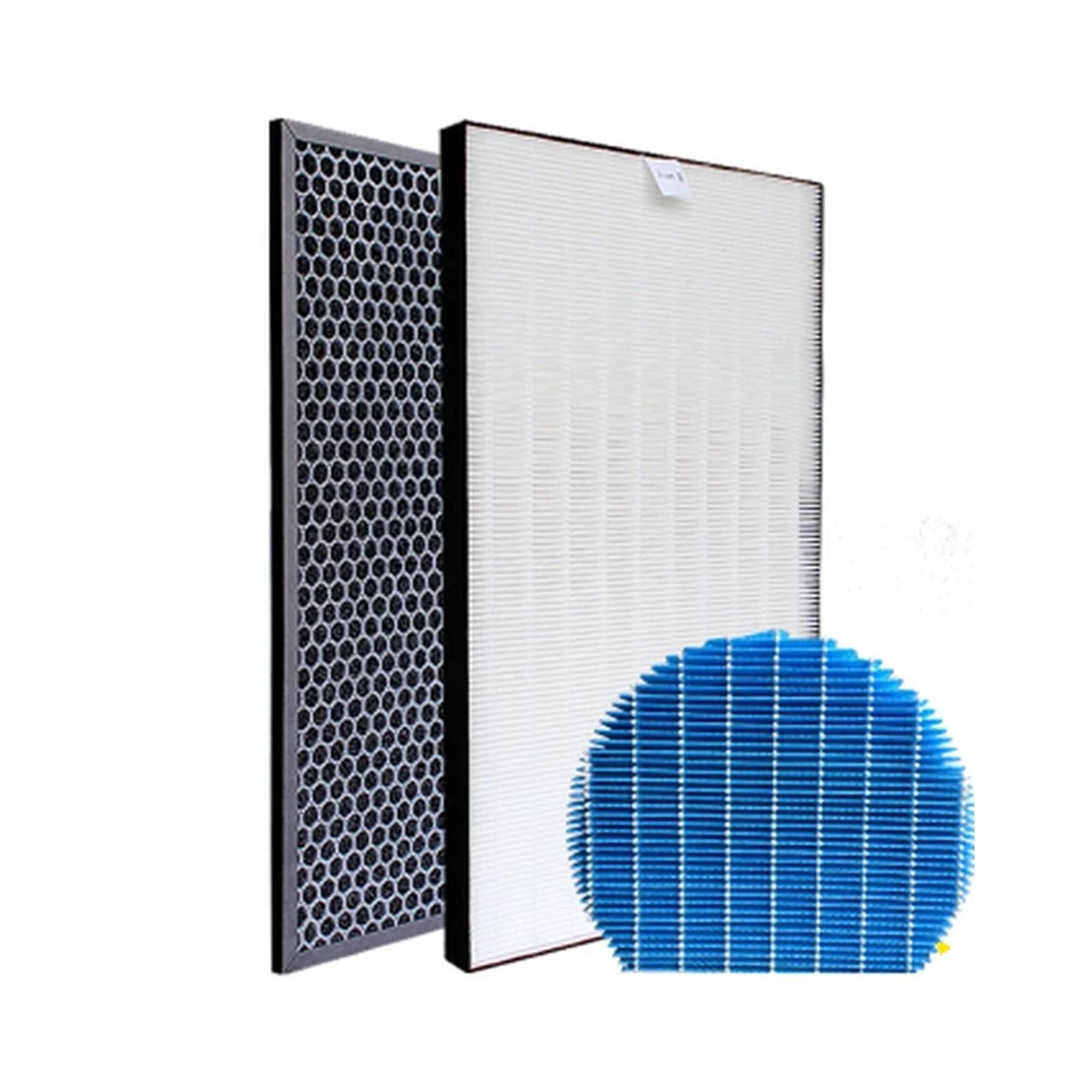 Produktbild von HEPA-Ersatzfilter Kompatibel Mit Sharp KC-G60EU – Inkl. Aktivkohlefilter & Befeuchtungsfilter – 1 Set
