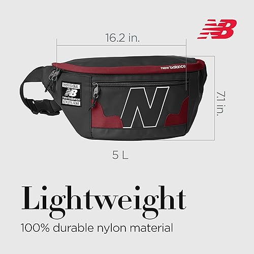 Miniatura 5 de New Balance Fanny Pack, Legacy Waist Bag for Men and Women