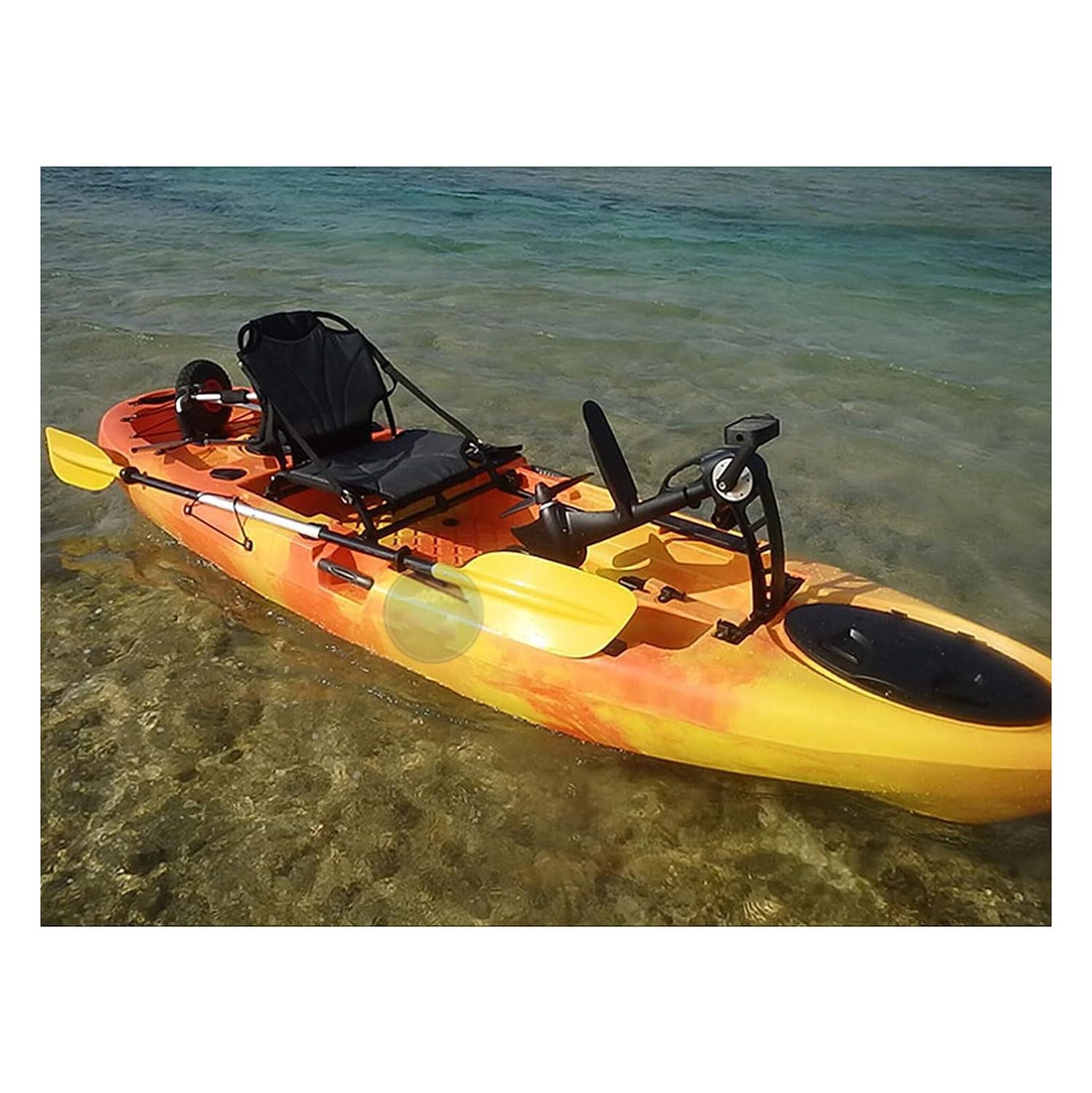 Motor de Tabla Inflable y Pedal para Kayak, Barco Pesquero Compatible con Kayak para Cazar, Adultos y Niños