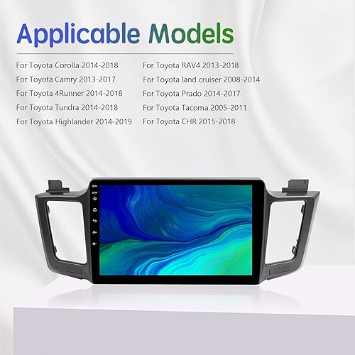 Miniatura 4 de ViaBecs Kit de arnés de cableado estéreo para Toyota Corolla RAV4 Camry 4Runner Prado Tundra, Highlander Plug&Play con adaptador CANBUS, soporta