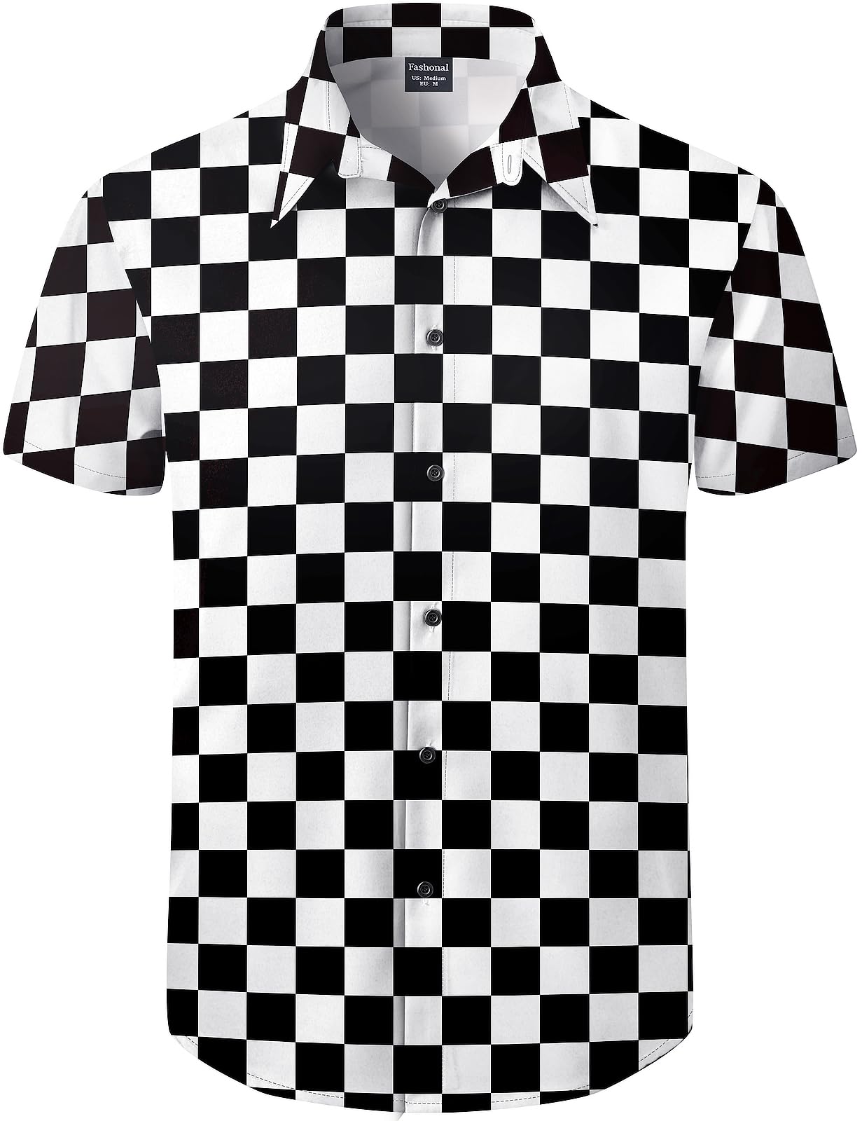 Men's Hawaiian Shirt Button Down Summer Short Sleeve Shirt