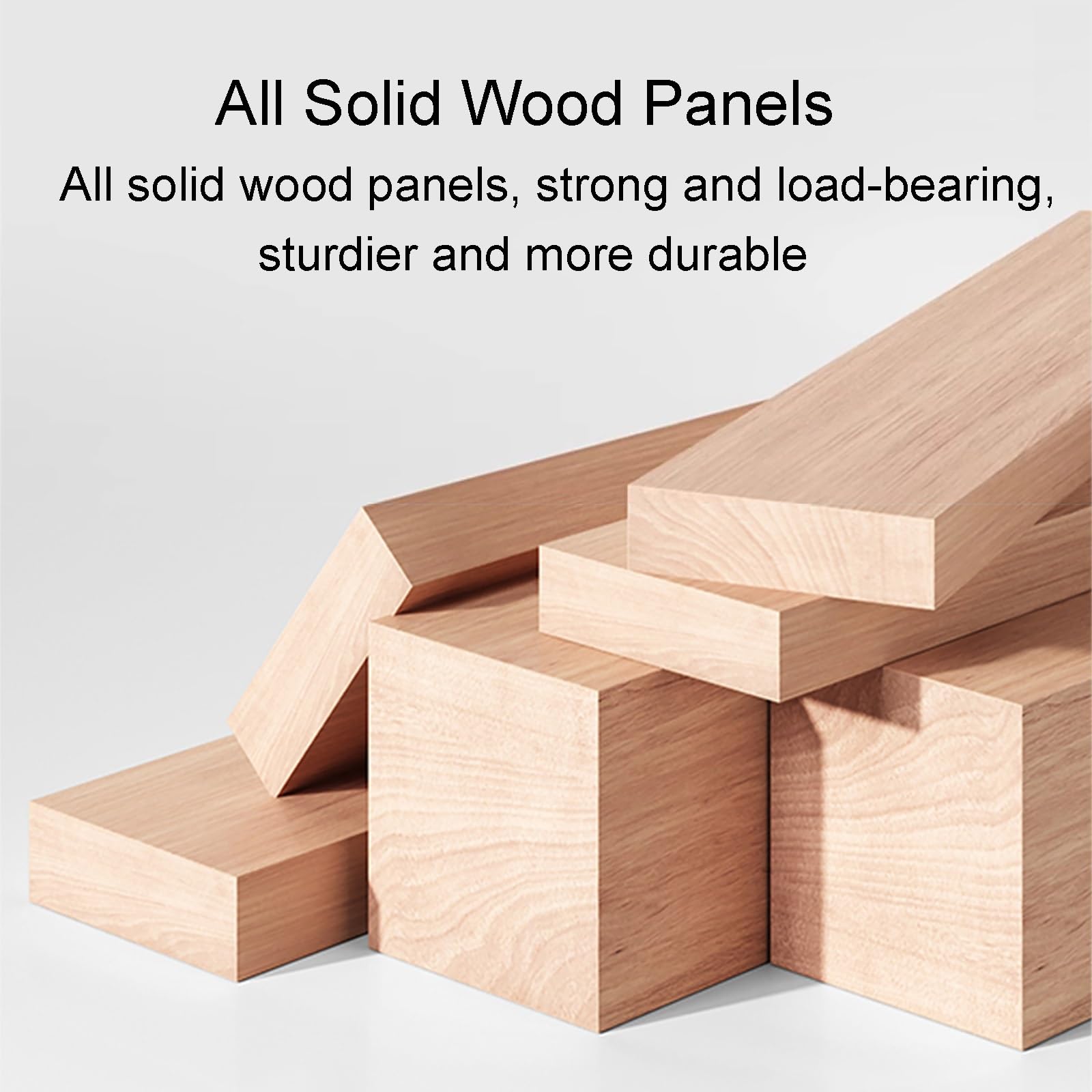 Étagère murale en bois massif pour décodeur, routeur Wi-Fi, support mural sous téléviseur pour décodeur, étagère pour projecteur, cache-boîtier Wi-Fi double couche en bois sans blocage du si