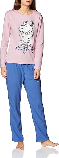 E-Fashion Conjunto de Pijama térmica y cómoda para Dormir de Snoopy, Manga  Larga, pantalón Afelpado (Grande) : Amazon.com.mx: Ropa, Zapatos y  Accesorios