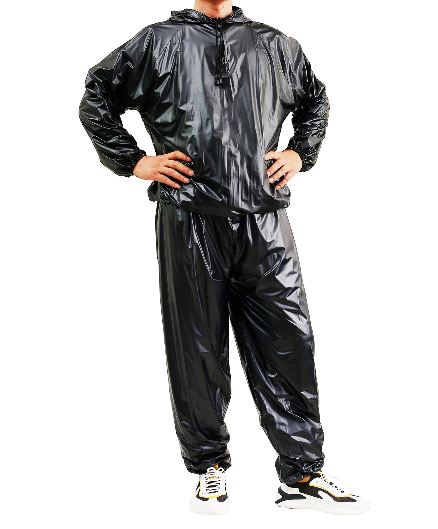 Buy Heavy Duty Sauna Suit Exercise Sauna Sweat Suit Gym Workout Sauna