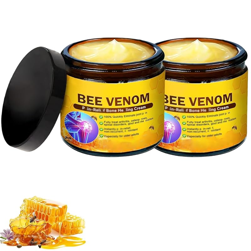 Creme corporal com veneno de abelha Hogitpe, 2 unidades