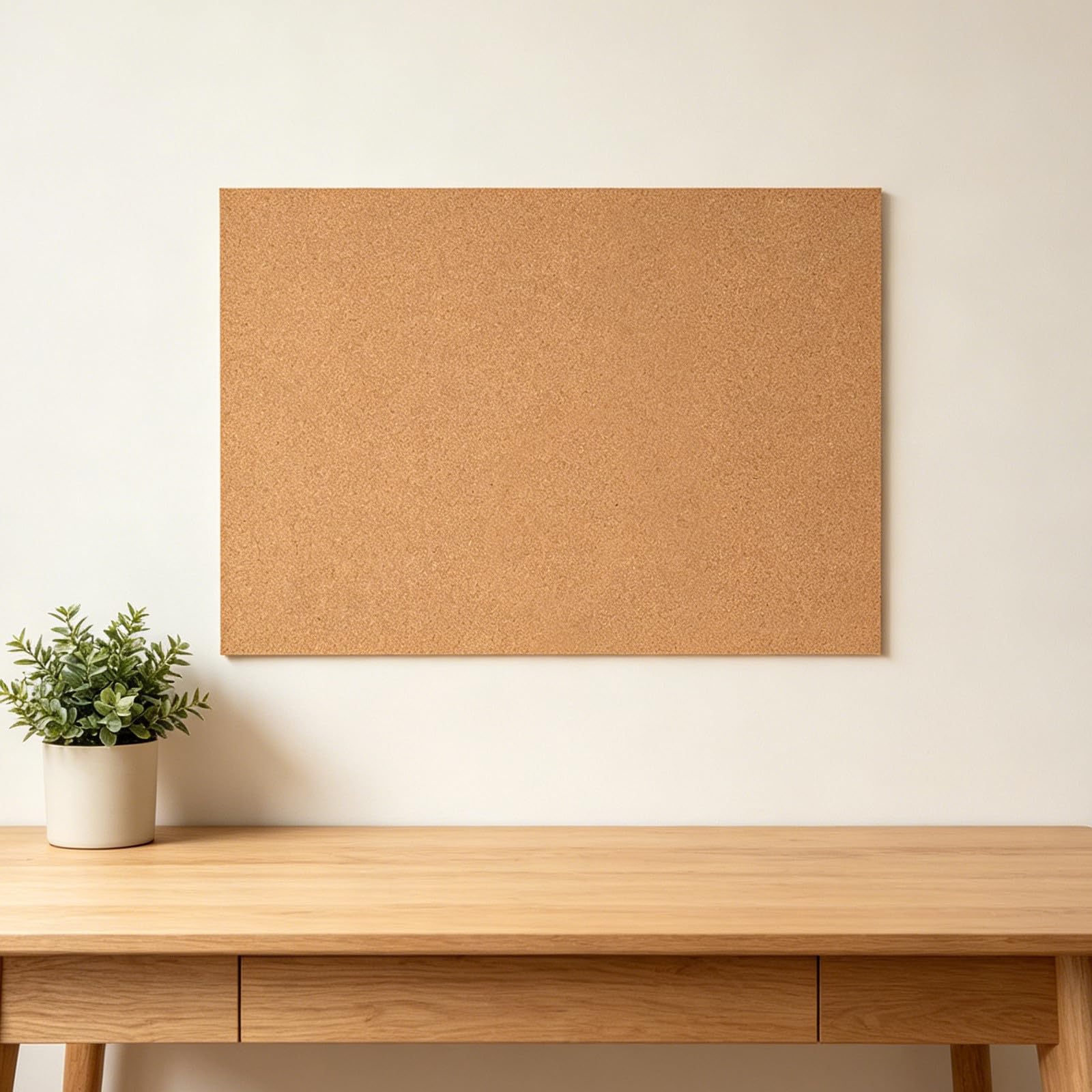 NUOBESTY Selbstklebende Korkrolle Pinnwand aus Naturkork mit Einfacher Befestigung zum Anheften von Fotos für Büro und Arbeitsbereiche