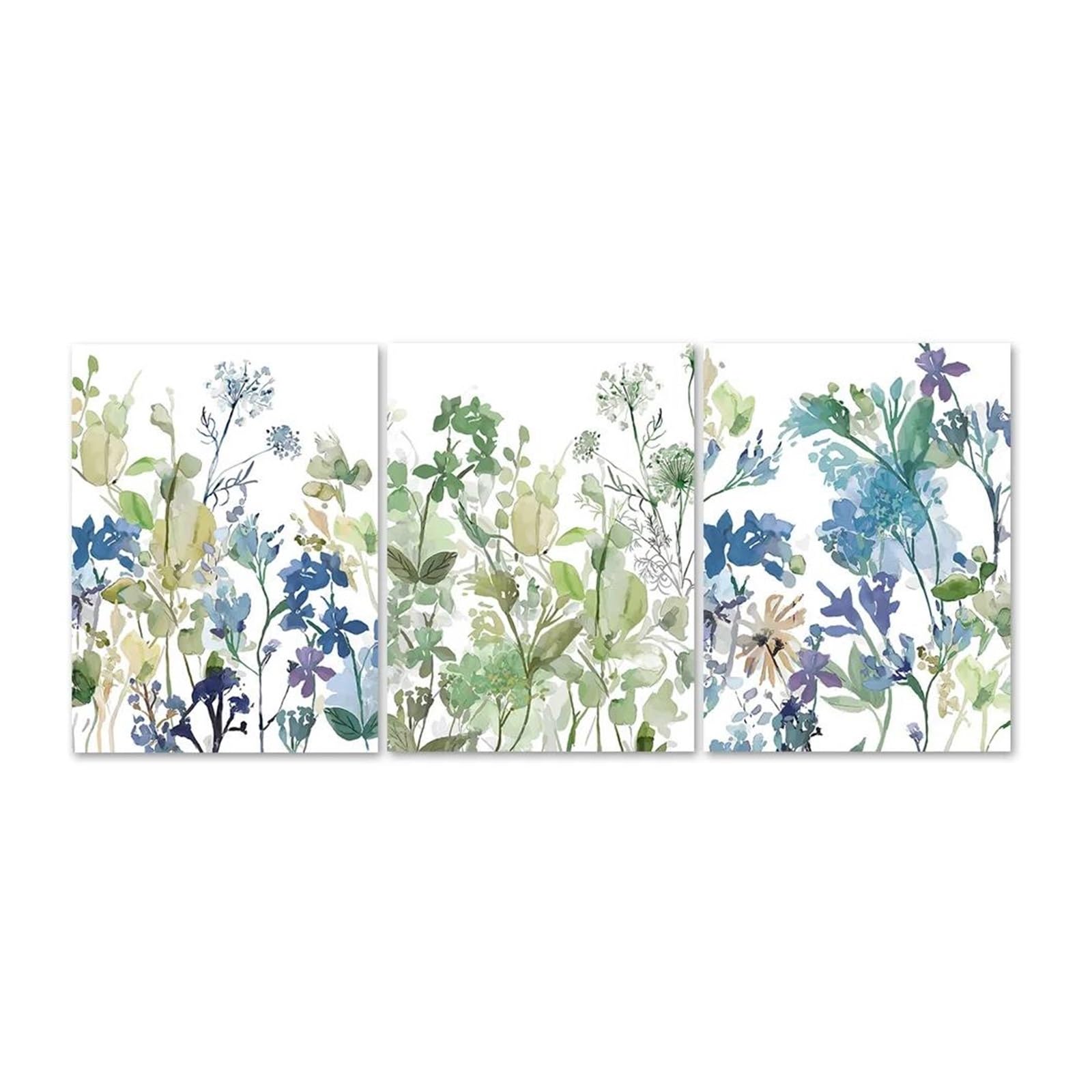 Toile botanique abstraite pour salon et chambre : créez un cocon apaisant