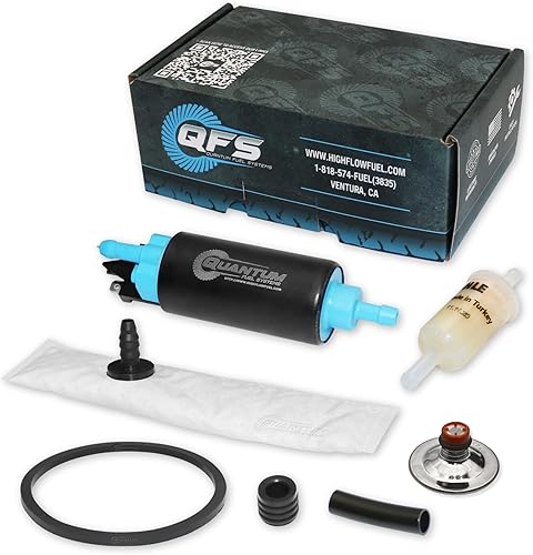 QFS EFI Bomba de combustible + regulador de presión de combustible + junta de sello de tanque + filtro de combustible de repuesto para (2012-2016)