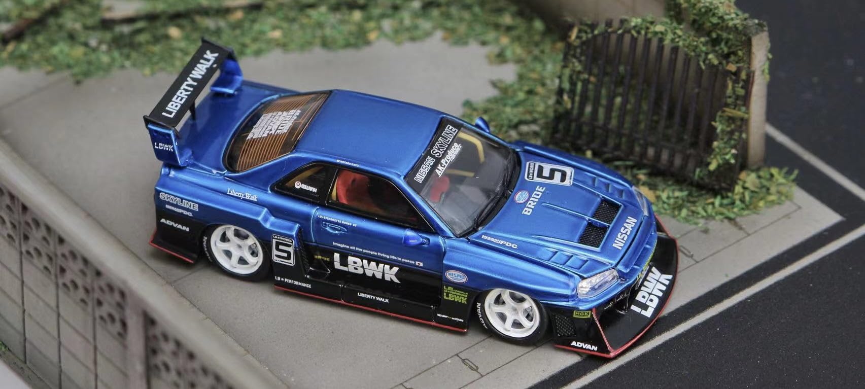1/64 Street Weapon LBWK 日産 ER34 アドバン 1/64 Street Weapon LBWK 日産 ER34 アドバン - メルカリ
