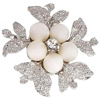 Spilla Da Donna Con Strass - Fermaglio Elegante Per Sciarpe, Abiti E Cappelli, Accessorio Moda Per Occasioni Speciali - Foto 2