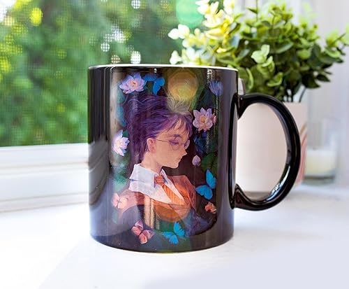 Miniatura 5 de Taza de cerámica estilo anime de Harry Potter y Hermione Granger  Capacidad para 20 onzas