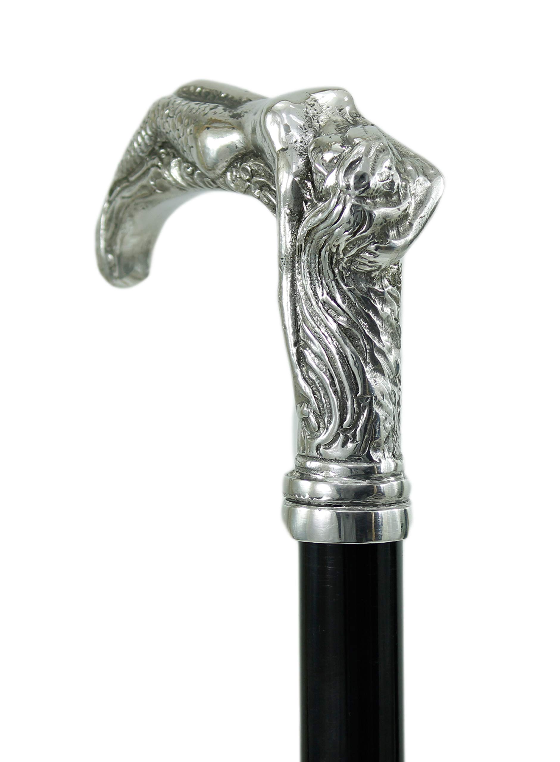 Bastone da Passeggio Personalizzato Cavagnini – Artigianale Made in Italy | Legno Faggio + Maniglia Peltro | Incisione Nome | 5 Colori | Nero | Regalo Uomo Donna Elegante Cerimonia