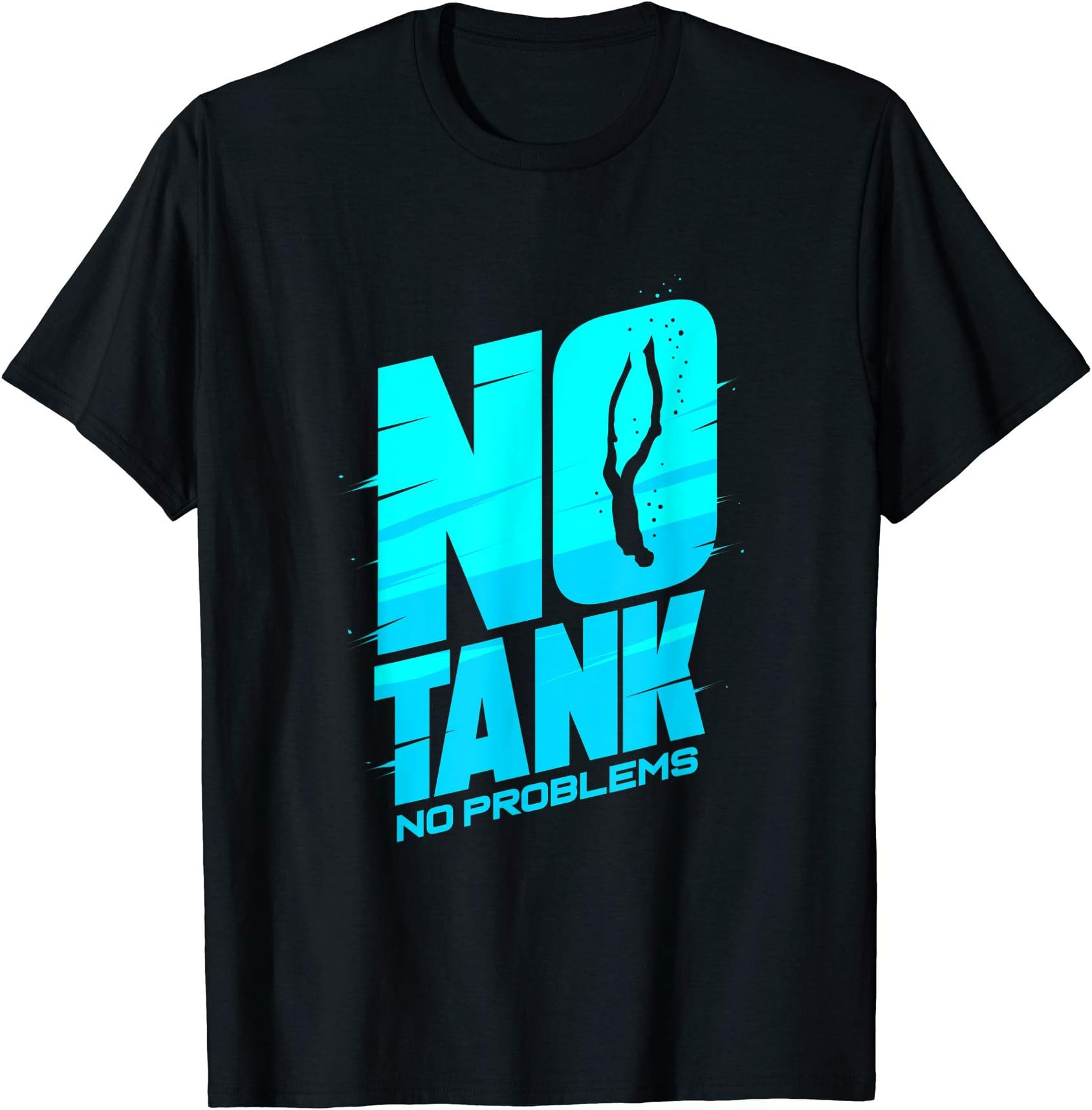 Freediving No Tank Apnoe Diver Gift T-ShirtOEKO-TEX STANDARD 100