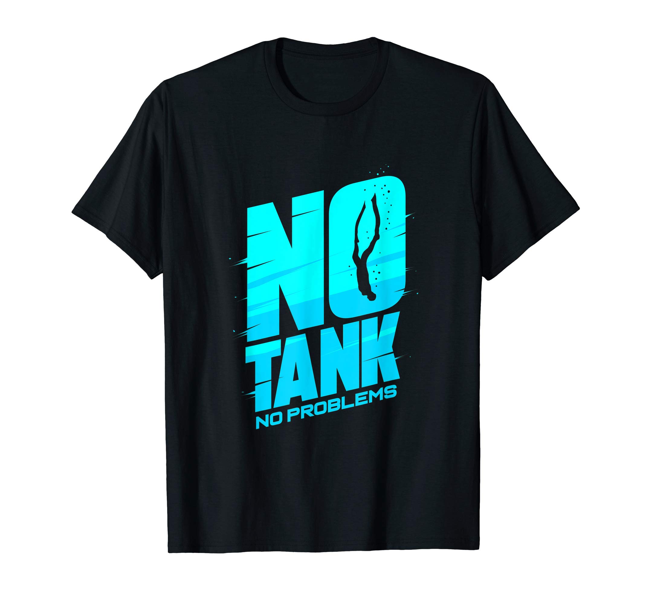 Freediving No Tank Apnoe Diver Gift T-ShirtOEKO-TEX STANDARD 100