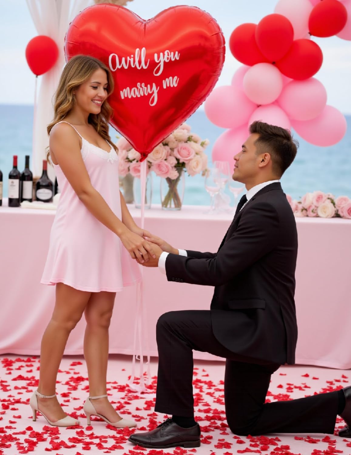 Marvmys Women Nightgown Sexy Lingerie Sleeveless Chemise Spaghetti Strap Soft Lace Sleepwear Nightwear for Women S-2XL - Image 3